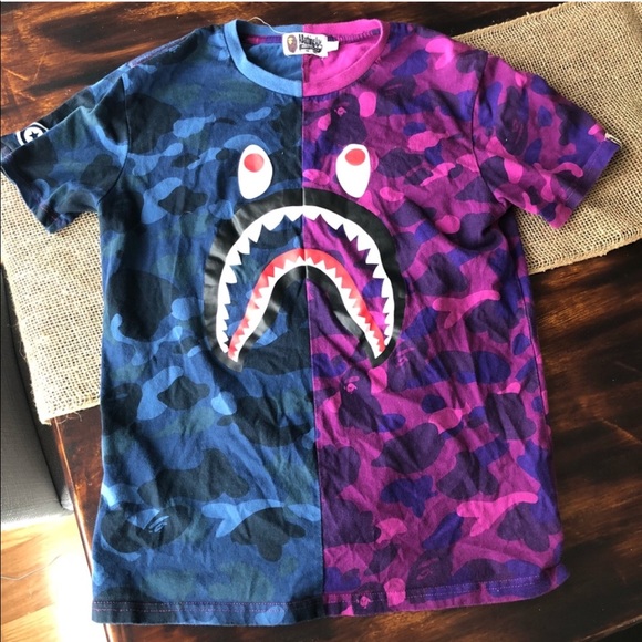 Purchase Purple And Blue Bape Shirt Up To 76 Off Purchase Purple And Blue Bape Shirt Up To 76 Off